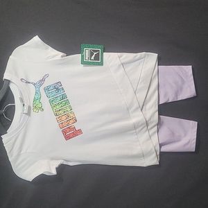 Puma matching outfit girls 5